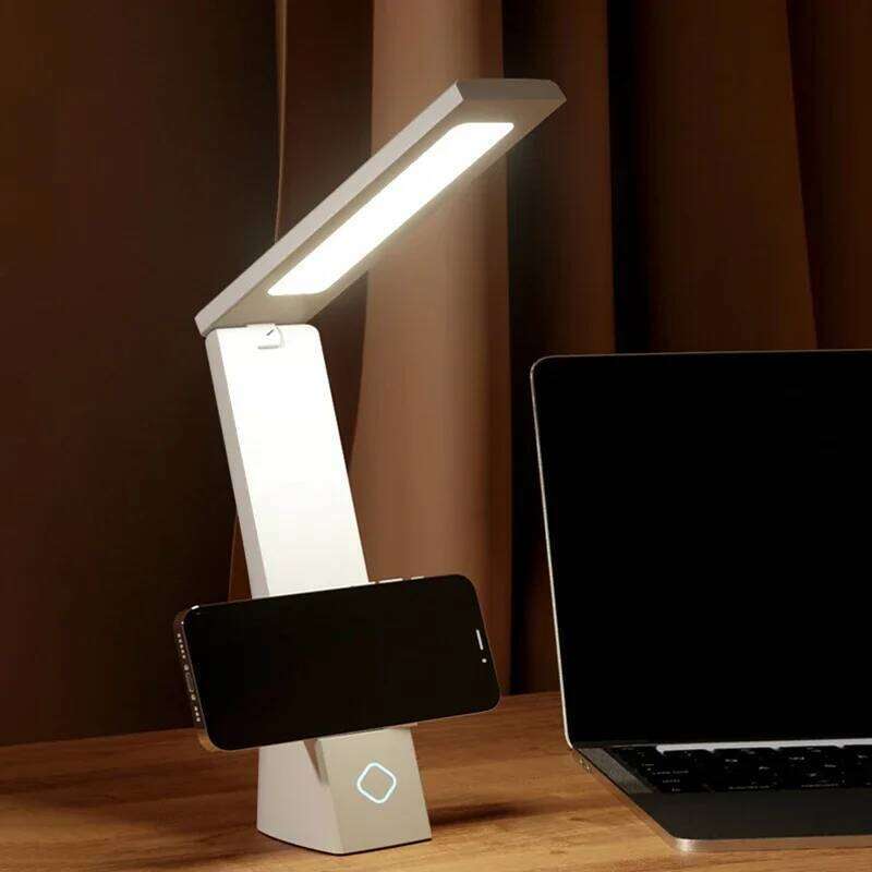 LED Charging And Plugging Foldable Table Lights Eye Protection Learning Lamp Bedroom Bedside Desk LightingFixture Z260227