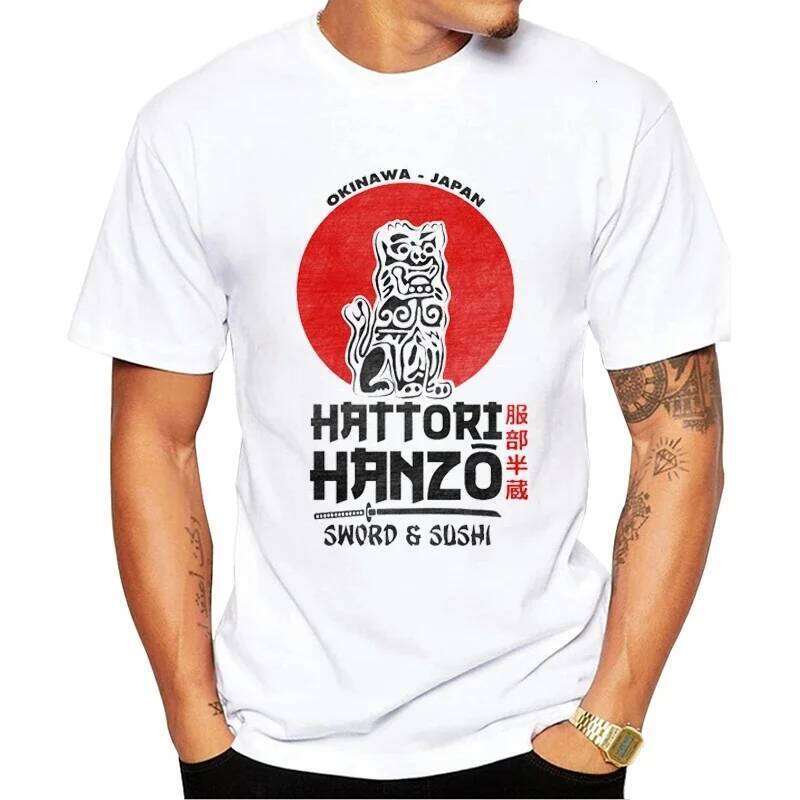 TEEHUB Kame House Print T-Shirt Cool O-neck Hattori Hanzo Men's T Shirt Short Sleeve Casual Clothing Fashion Streetwear C260228 - view 5