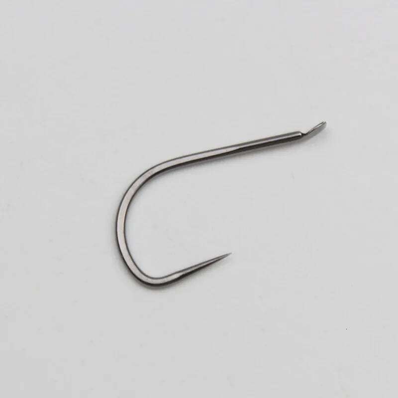 50pcs Titanium alloy new Kanto hook without barbs competitive black pit crucian carp Z260228