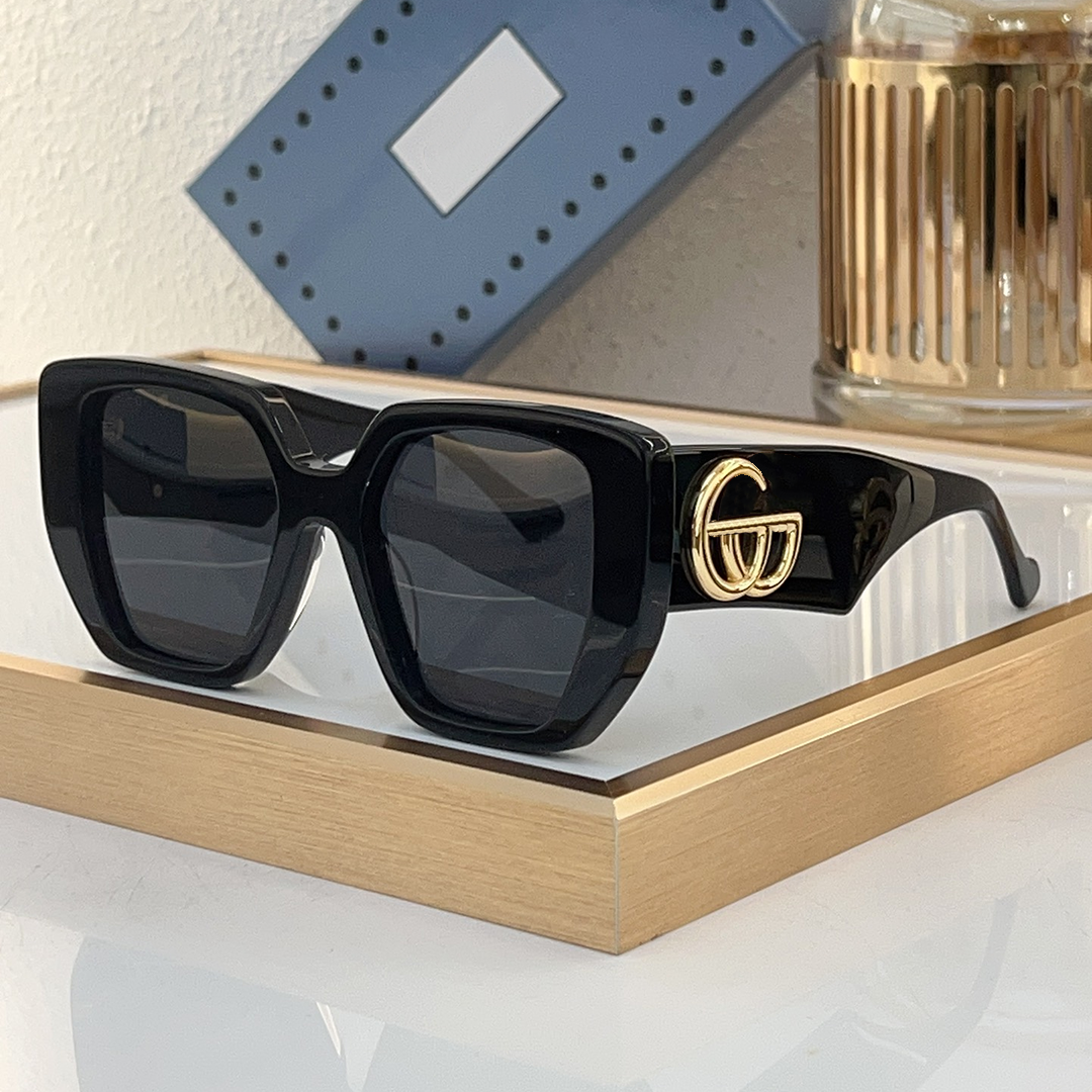 designer women sunglasses black square frame glasses protection fashion shades with brand gift box 14c