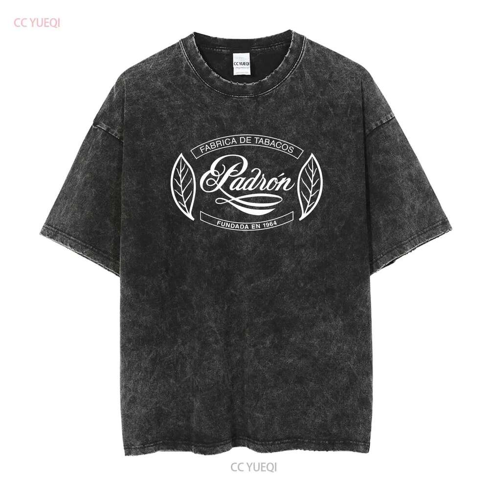 Padron Habanos Cuban Cigar Smoking Cotton T Shirt S 5XL vintage Washed Slightly graphic streetwear Top For Everyday Wear homme C260228 - view 3