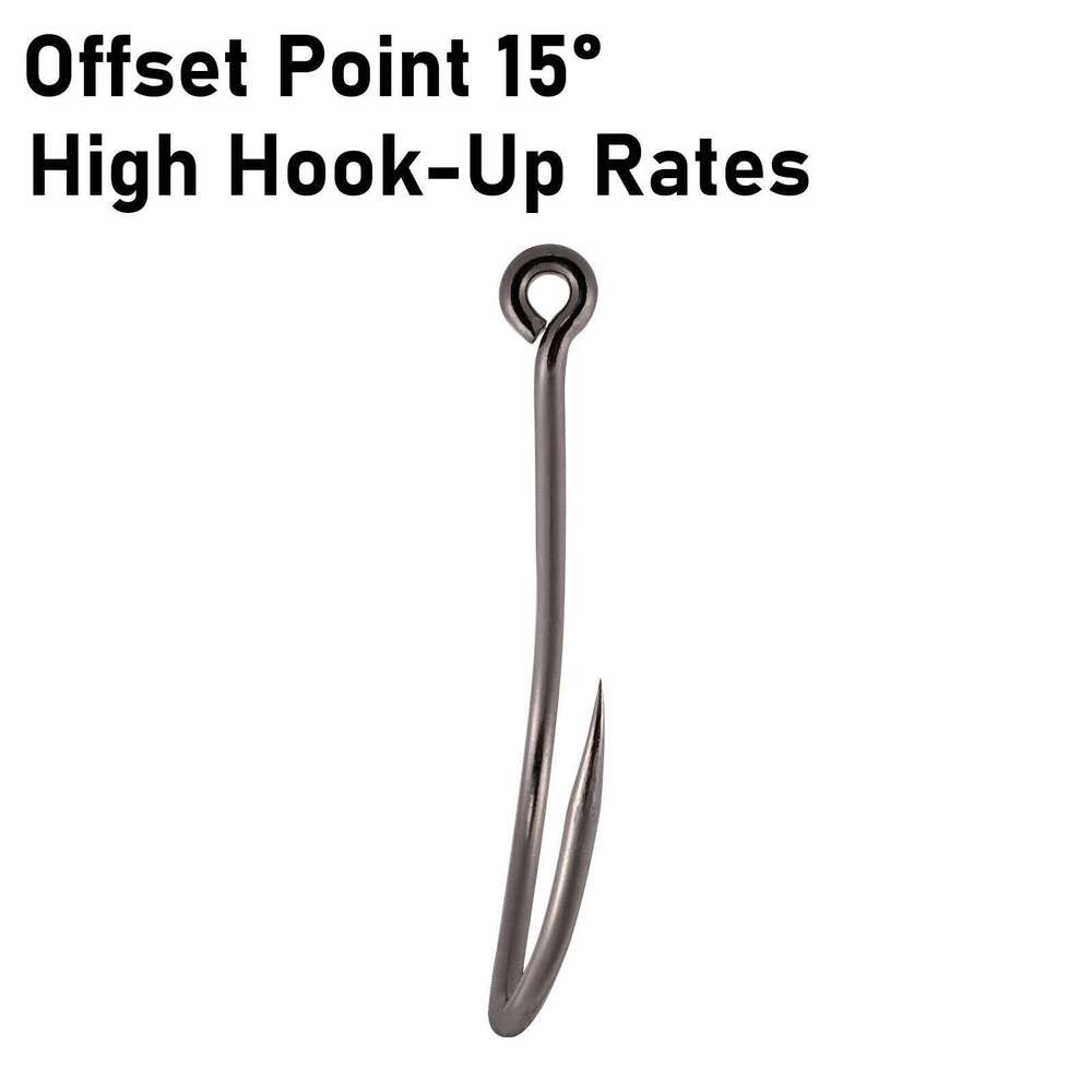 #6-#8/0 Big River Catfish Live Bait Octopus Beak Offset Fishing Circle Hook Saltwater Halibut Pike Z260228
