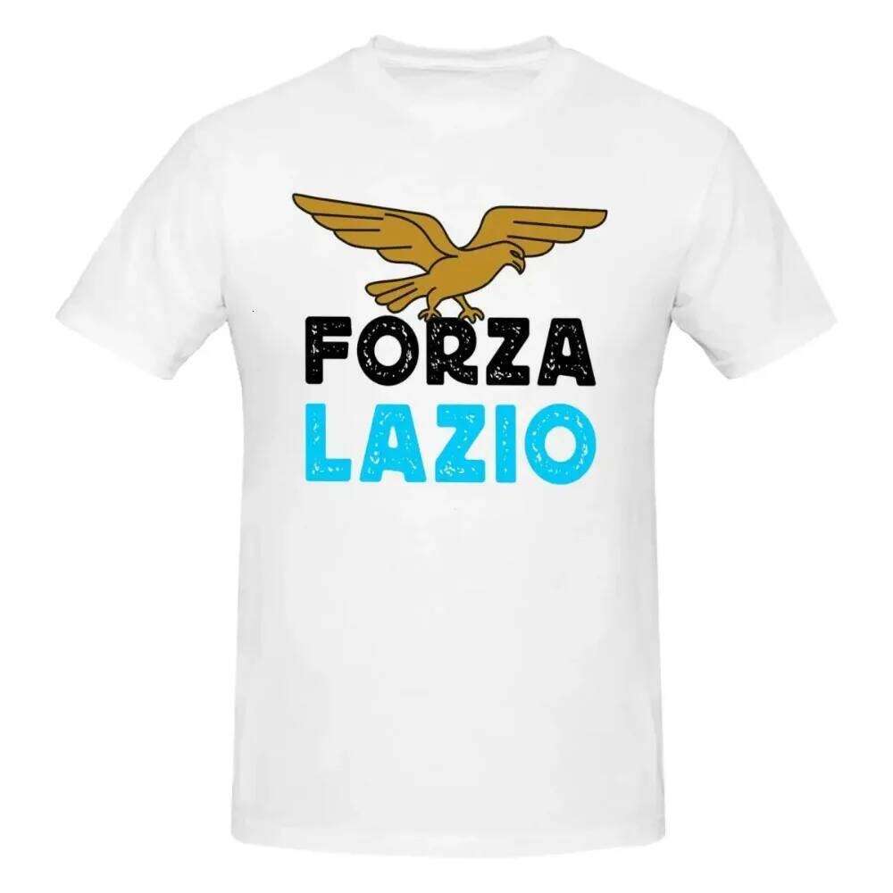 Lazio 100% pure cotton fun men's round neck short sleeved T-shirt C260228 - view 5