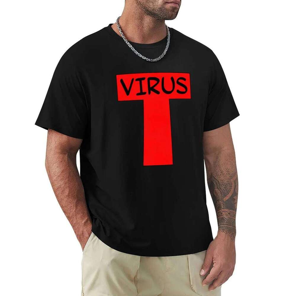 Gorillaz Virus T T-Shirt street wear vintage anime shirt kawaii clothes compression men C260228 - view 4