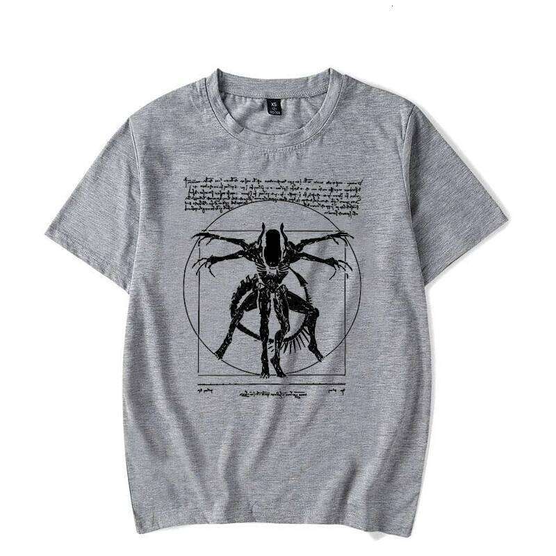 Alien Men's - Gamer T-Shirt Da Vinci Print Women Tops Fashion Tshirt C260228 - view 6