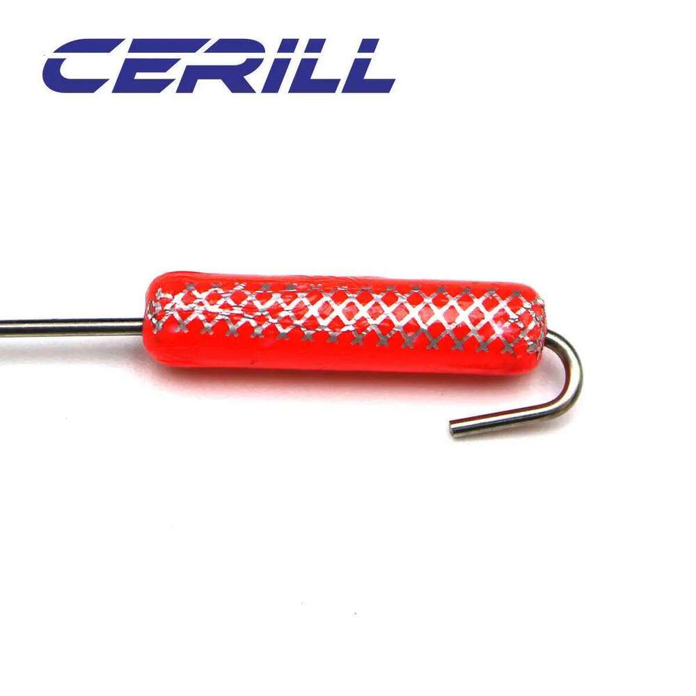 Cerill 1 PC Tokyo Barbed Hook Wire Punching Rig Drop Shot Target Thick Grass With Swivel Fishing Weights Japan For Soft Lure Z260228