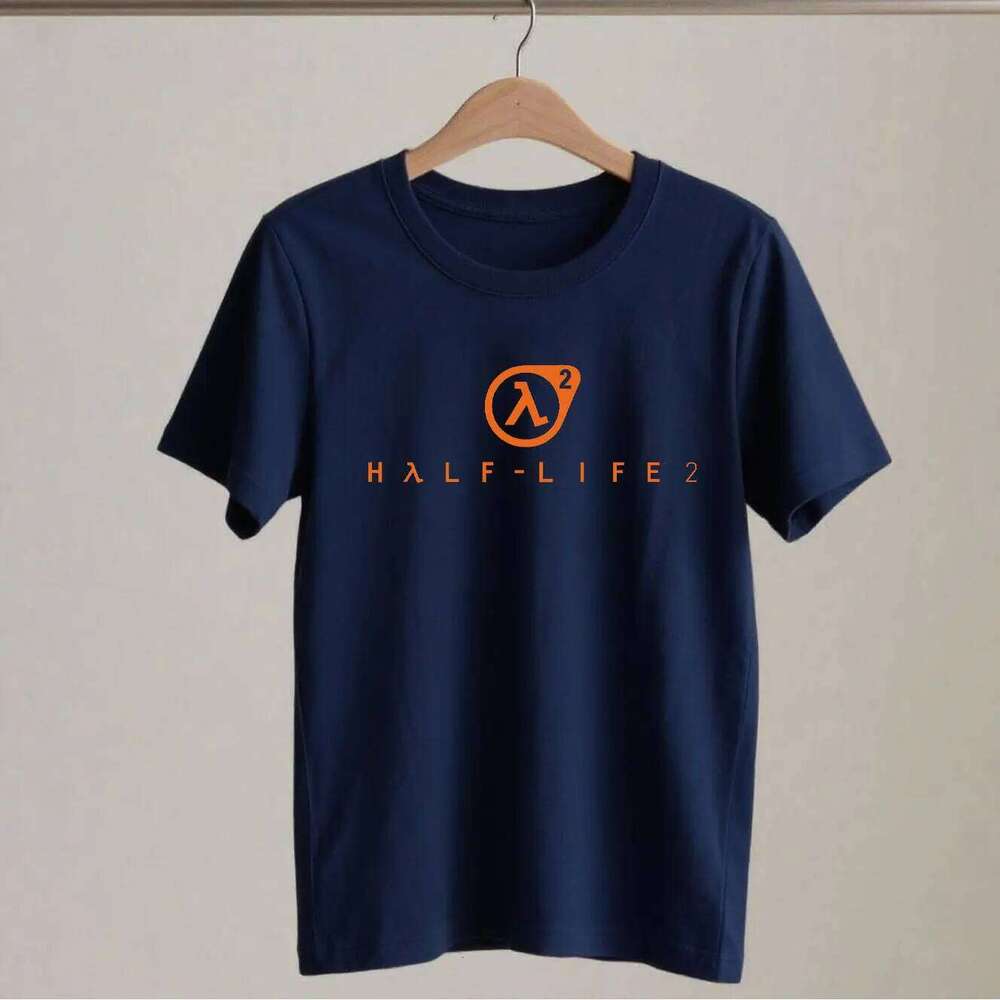 Half Life 2 Tshirt Vintage 2003 Valve Premiere Showing Video Game Men Sz Large Men's Cotton T-shirt Regular Short Sleeve Summer C260228 - view 7
