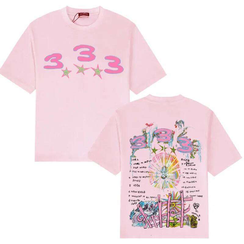 Swedish Bladee 333 Harajuku T-shirts Skate Drain Gang Album Graphics Print T Shirt Mens Short Sleeve T-shirt Hip Hop Y2K Clothes C260228 - view 3