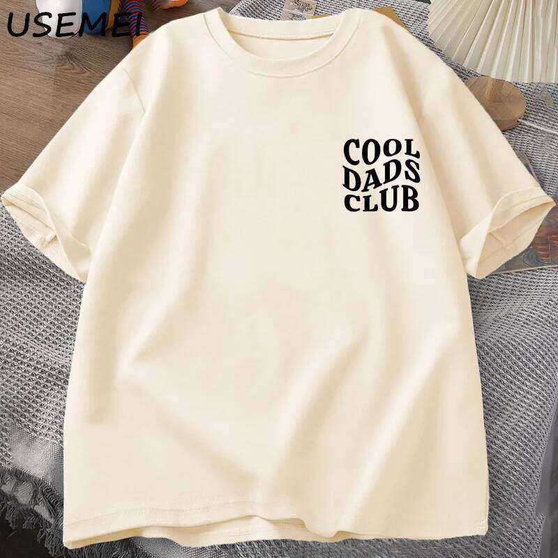 Cool Dads Club Tshirt Father's Day Funny Husband T-Shirt Daddy Dad To Be T Shirt Men Cotton Oversized Male Clothes Gifts C260228 - view 4