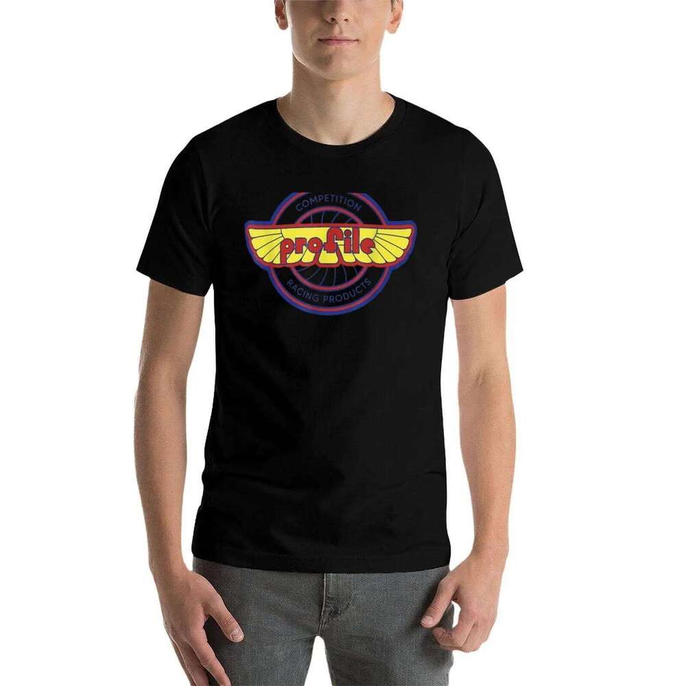 Profile Competition Racing Products - Old School BMX T-Shirt mens graphic shirts cotton t shirt pack T-shirt C260228 - view 5