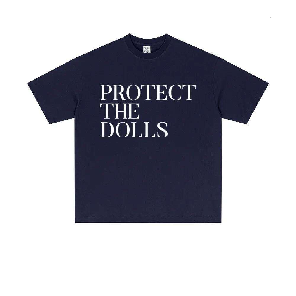2026 Spring/Summer Pedro Pascal "Protect The Dolls" Design Men's and Women's Fashion Retro T-Shirt C260228 - view 4