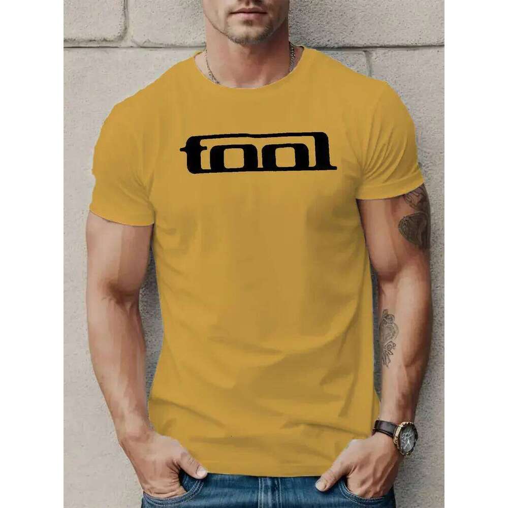 Tool Printed Men's Cotton T-Shirt Summer Casual Short Sleeve TShirts Fashion Loose O Neck streetwear Oversized Tees C260228 - view 6