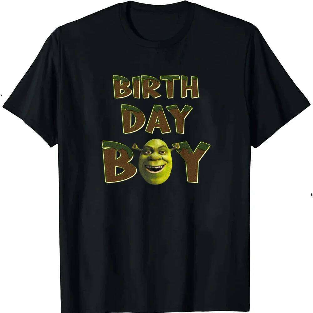 Ogre and The City Shreks Shirt Combine Fun Printed Men's Women's Short Sleeve T-shirts Summer Fashion Unique Funny hot sale C260228 - view 7