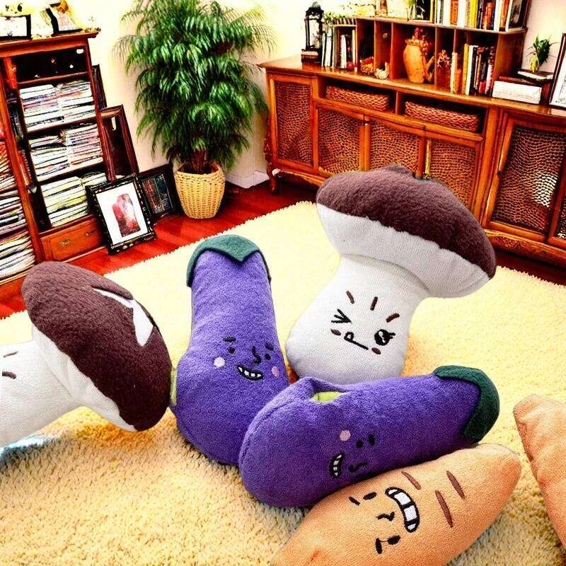 Pet Supplies Hide Find Squeaky Mushroom Chew Toy Hidden Treat Pockets Chew Resistant & Silicone Caps for Interactive Scent Driven Play