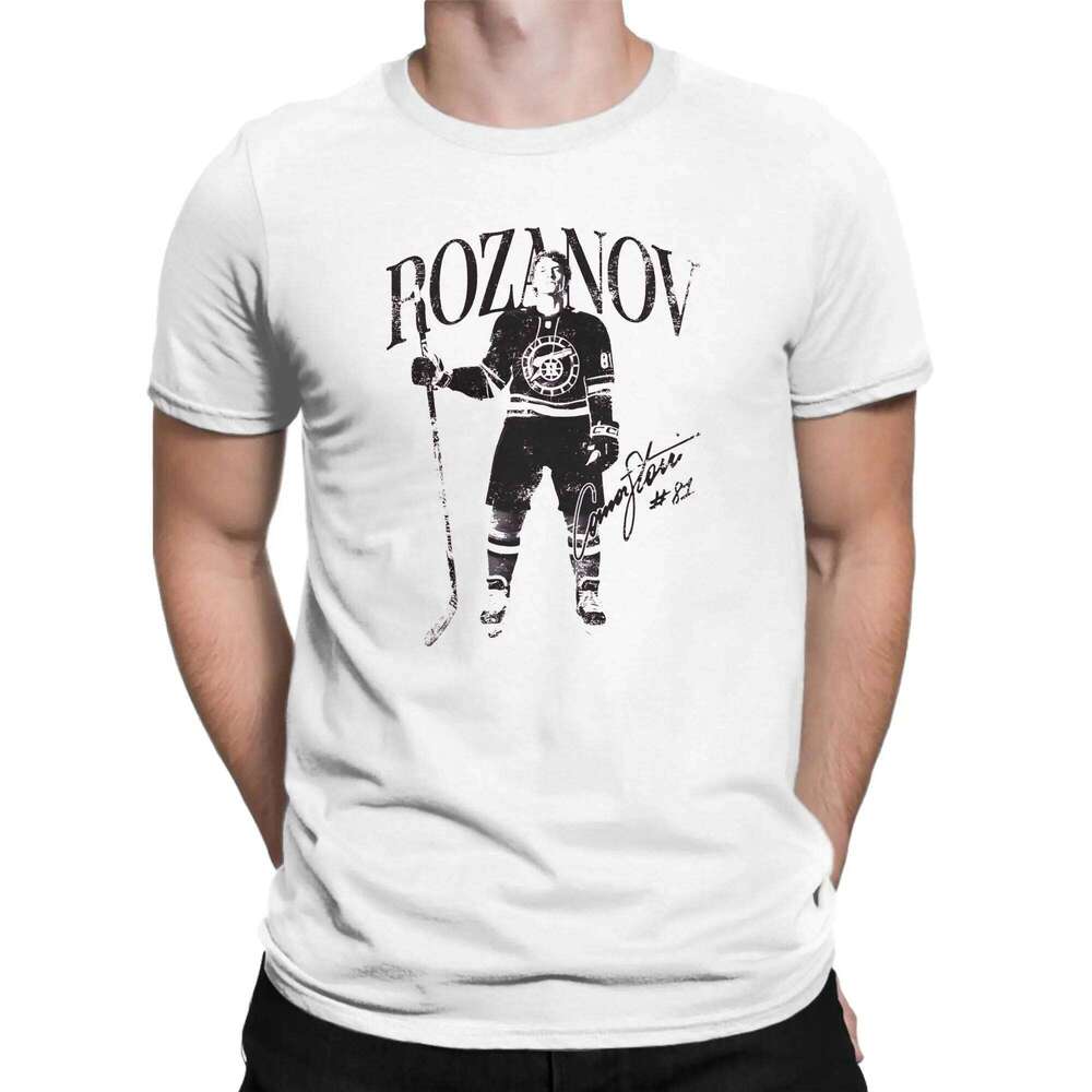 Hollanov Ilyza Rozanov T Shirts for Men Cotton Novelty T-Shirt Round Collar Tees Short Sleeve Clothes 6XL C260228 - view 3