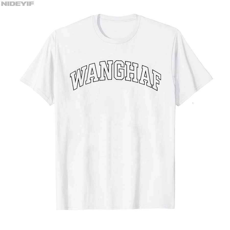 WANGHAF T-shirt For Men Women 100% Cotton T Shirts Short Sleeve Tops 0928-1 C260228 - view 3