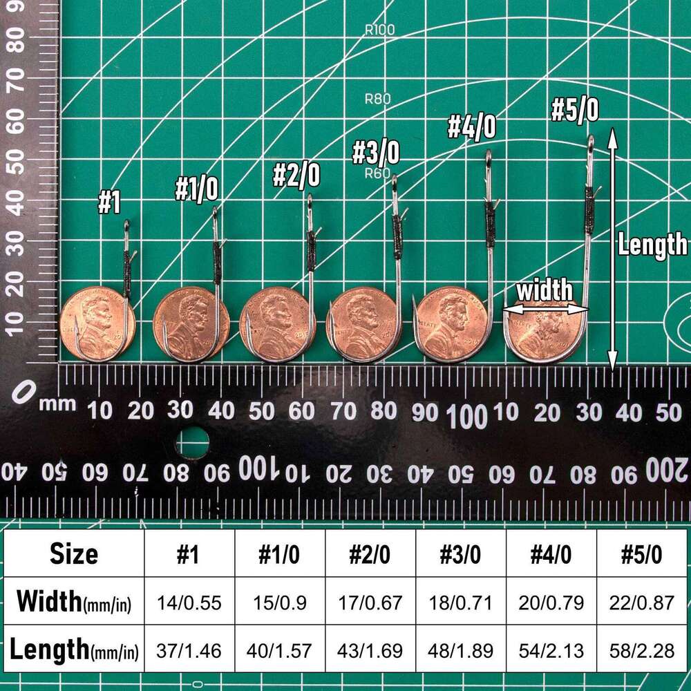 10pcs Flipping Hooks with Bait Holder Bass Fishing Long Shank Weedless for Soft Worm Texas Pitching Punch Shot Wacky Rig Z260228