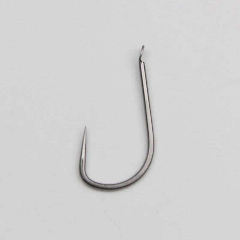50pcs Titanium alloy new Kanto hook without barbs competitive black pit crucian carp Z260228