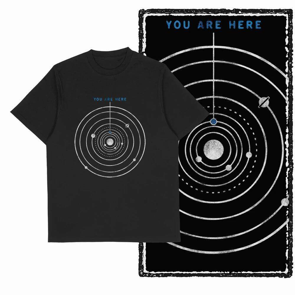 Coolmind SA 100% Cotton Spaceman astronaut Graphic T fo men Cool Moon print Big Size vintage BLACK men's novelty tee shirt C260228 - view 6