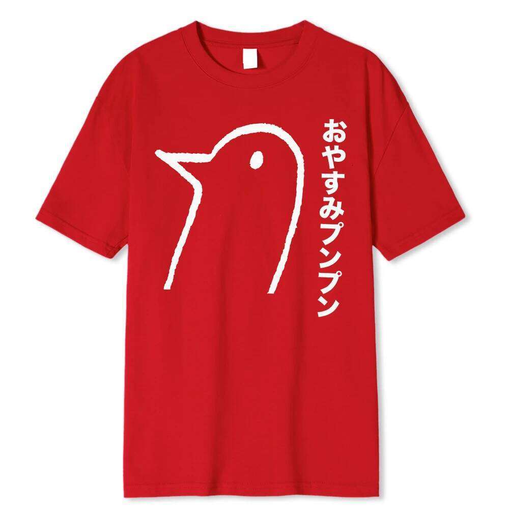 Oyasumi PunPun Modal Print T-Shirts Funny Anime Streetwear Camisetas Men Women Short-sleev Fashion Harajuku Cartoon Tee Shirt C260228 - view 3