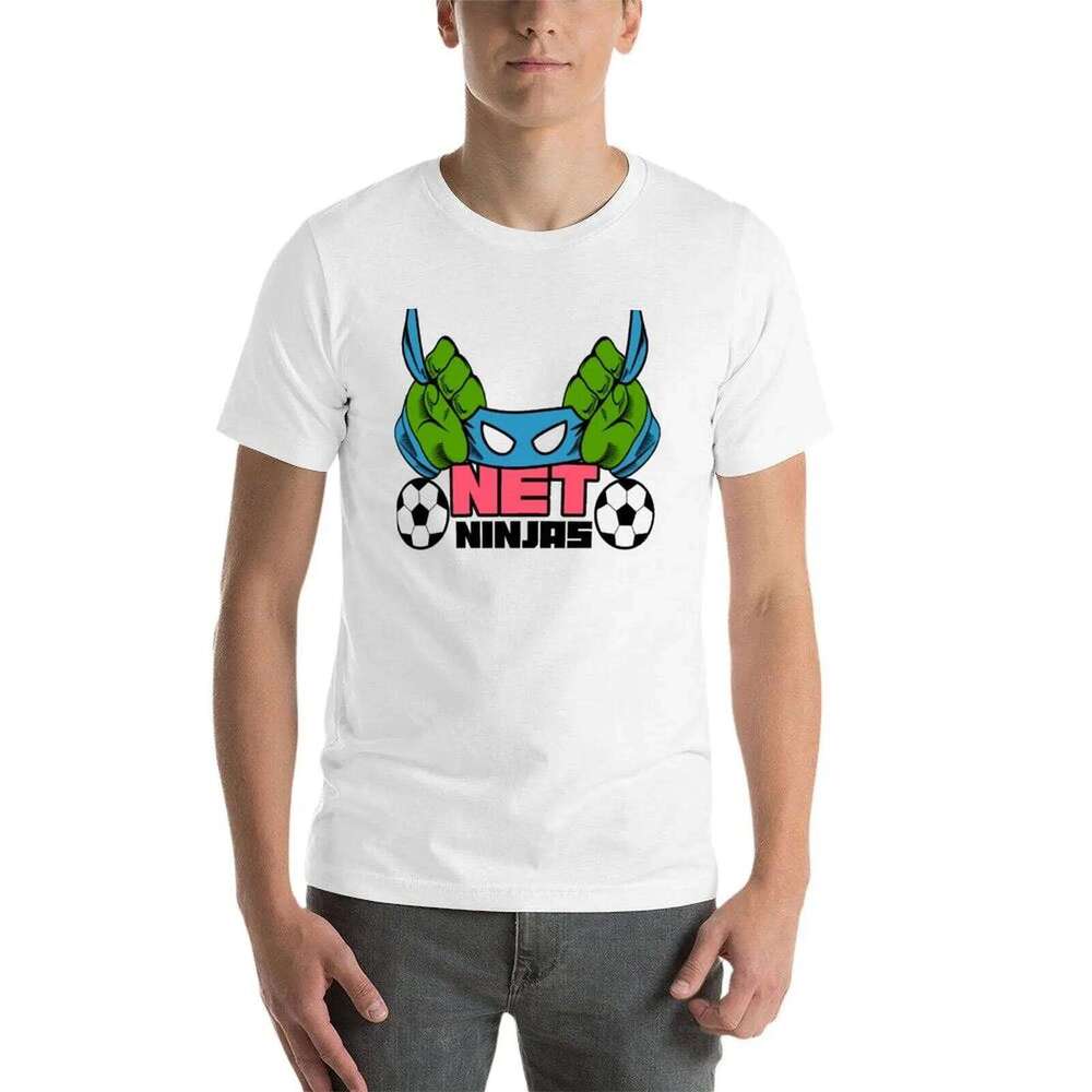 shirt man cotton 100% Soccer Ninjas tshirt T-Shirt Net summer t C260228 - view 4