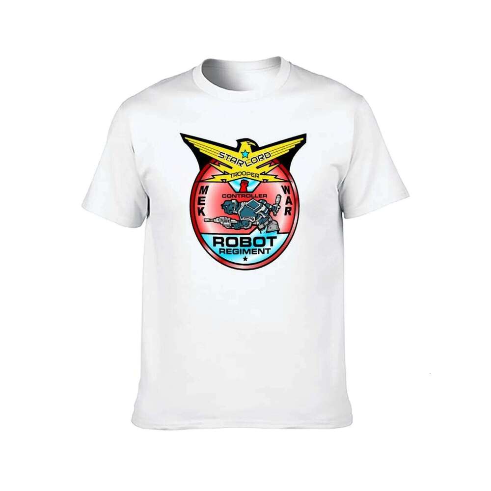 Robot Regiment Trooper printed for cotton t shirts man 100% T-Shirt C260228 - view 3