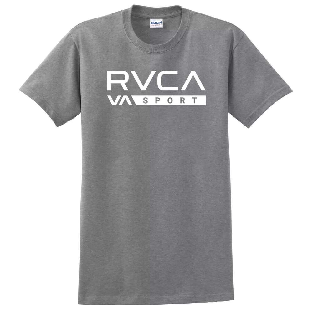 American Shirt RVCA Logo T-shirt Summer New Retro Fashion Men's and Women's Tops C260228 - view 6