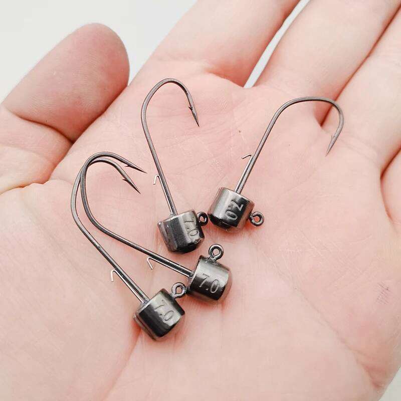 Mr JigginG PTFE Super Slide Tungsten Jig Head 1.8g 2.7g 3.5g 4.2g 5.5g 7g Ned Rig Hook for Bass Fishing Lure Tackle Z260228