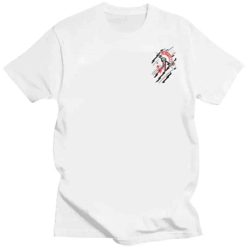 Hipster Clothing Cm Punk T Shirt Male Female American Pro Wrestler Fashion 2024 Black and White T-Shirt Classic Cool Street Wear C260228 - view 5