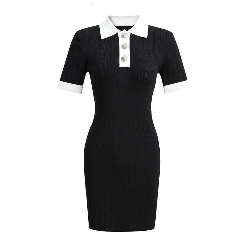 2026 summer new designer fashion style ice silk a2 knitted slim fit mid length skirt children's style