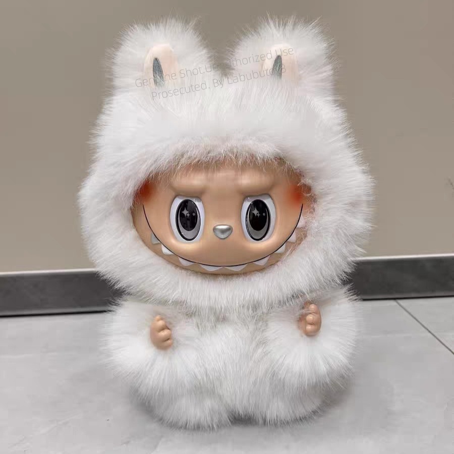 The Monsters Labubu 58CM 38cm Black Zimomo 10th Anniversary Series Angel In Clouds I Found You Vinyl Plush Doll yizhixing