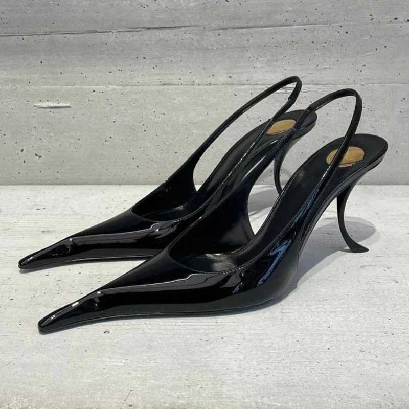 Women Sexy Pointed Toe Summer Sandals Party Designer Shoes Zapatos De Mujer K260228