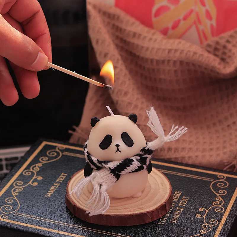 National Treasure Panda Aromatherapy Candle Chinese Style Creative Handheld Gift Fragrance Girls Birthday Christmas GiftT260228