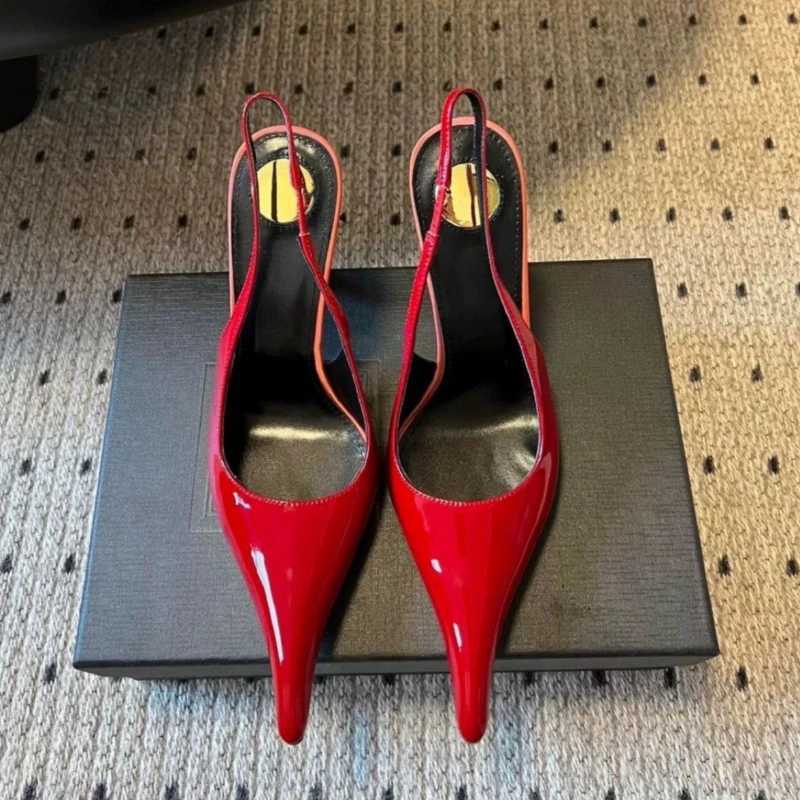 Women Sexy Pointed Toe Summer Sandals Party Designer Shoes Zapatos De Mujer K260228