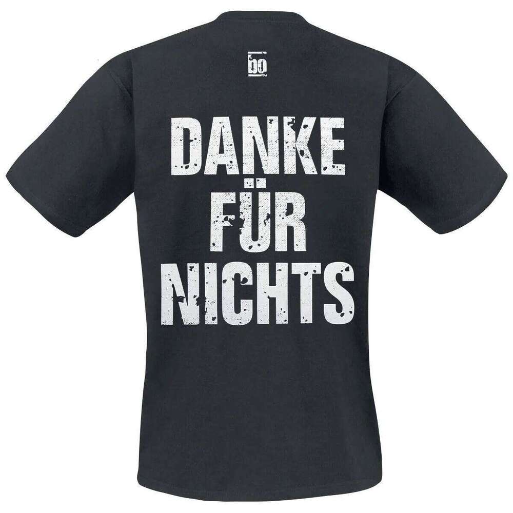 New Danke Fr Nichts _ Bhse Onkelz T-Shirt High-end Luxury Is for Both Men and Women Top Y2k 2026 Summer C260228 - view 5