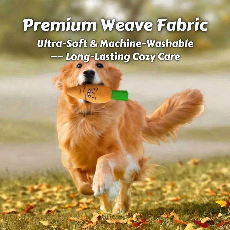 Pet Supplies Hide Find Squeaky Mushroom Chew Toy Hidden Treat Pockets Chew Resistant & Silicone Caps for Interactive Scent Driven Play