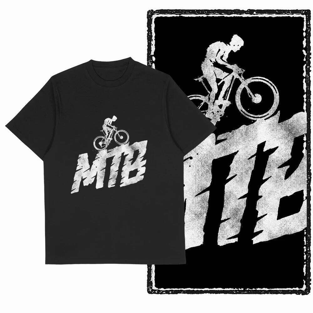 Coolmind YIA MTB mountain bike Exclusive Graphic Men T for men cotton Big Size Novety Cool BLACK men's novelty tee shirt C260228 - view 5