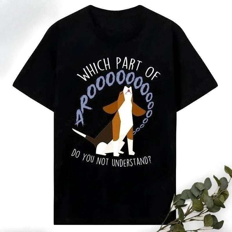 Beagle Women Fun Dog Lover Cute Tri Color Tshirt Pet Mom Dad Gift for Him Her Tops Kawaii Loungewear Summer Unisex Tees C260228