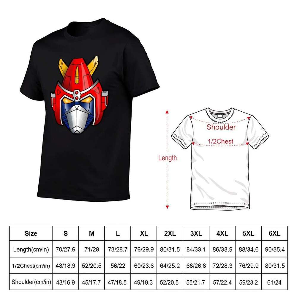 Voltes V Classic Anime Robot T-Shirt funny dark humor t shirts for man slim fit T-shirt C260228 - view 6