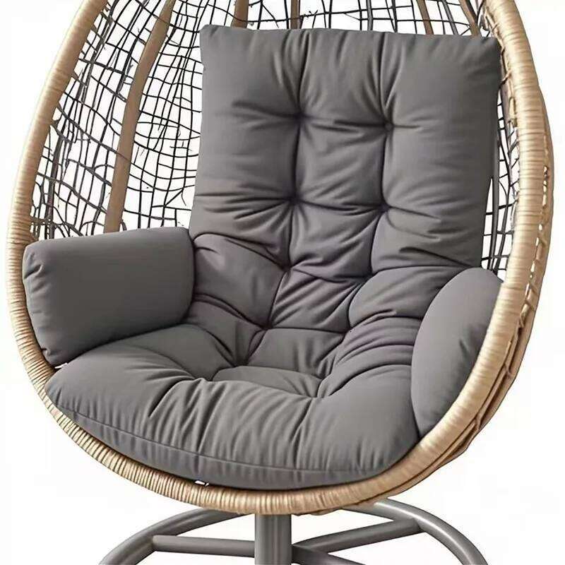 Hammock Rocking Chair Egg-shape Cushion Available for Garden Living Room Decoration Without Hanging Basket Seat Cojin 26L0228