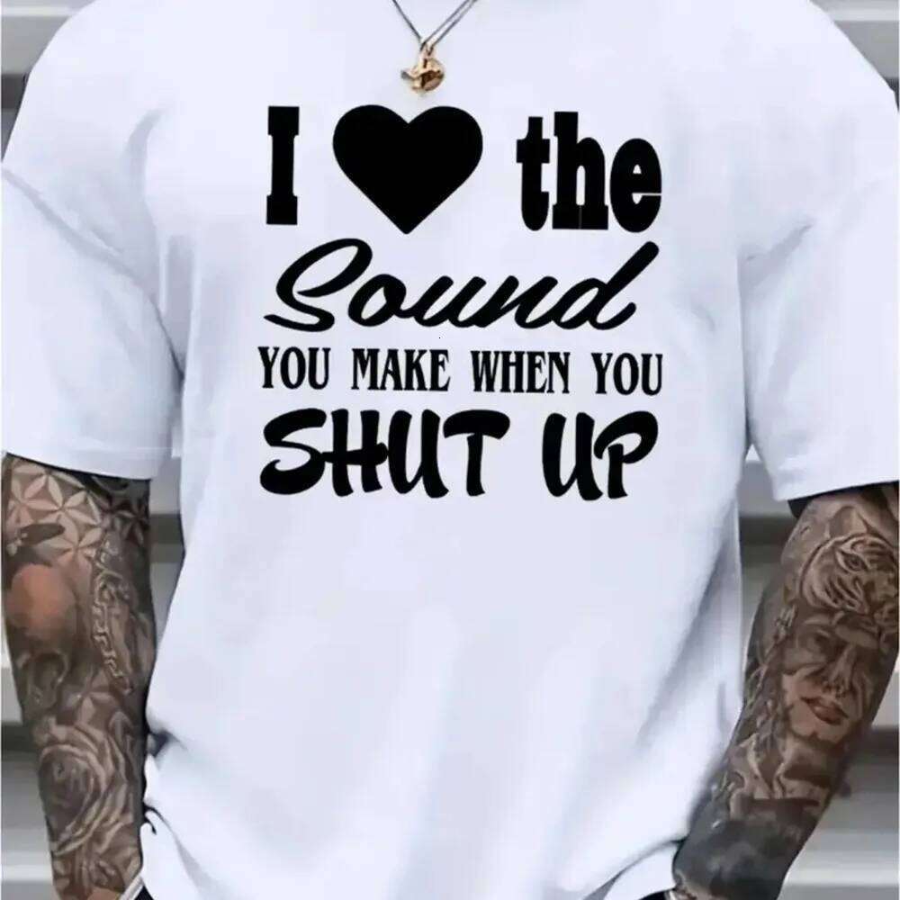 2026 Spring New Style Men's Pure Cotton Casual Sport Loose Large-Sized Letter Print Comfortable Round-neck Short-Sleeve T-shirt C260228 - view 6