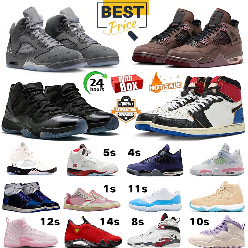 designer shoes basketball shoes 4s Black Cat Flight Club 11s Gamma H-Town 5s Wolf Grey 1s Fragment 10s Hydrangeas 6s 12s Taxi men women sneakers trainers Sports Shoes