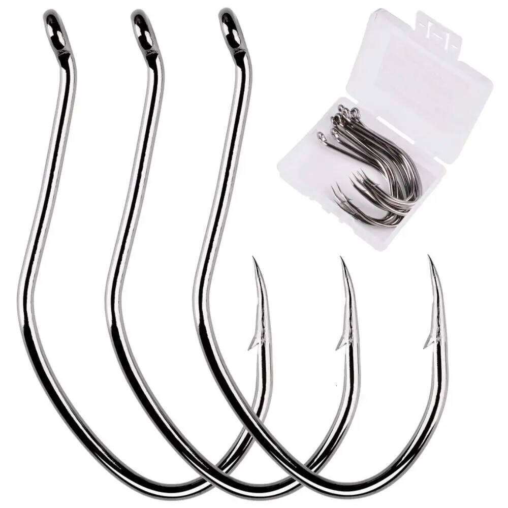 Catfish Pesca Live Bait Fishihook Set Jig Fly Accessories Barbed Fishhook Fishing Hooks Sea Hook Z260228