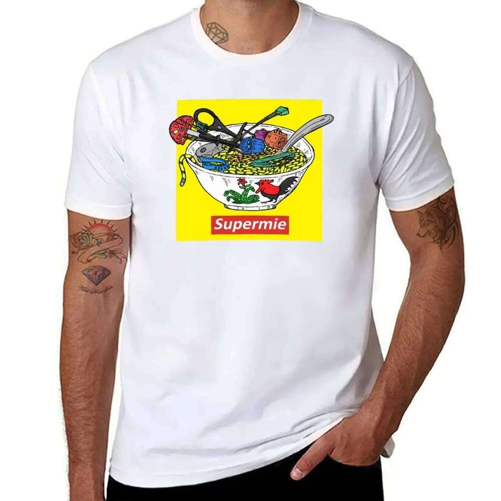 supermie printed shirt designer anime t shirts for man T-Shirt C260228