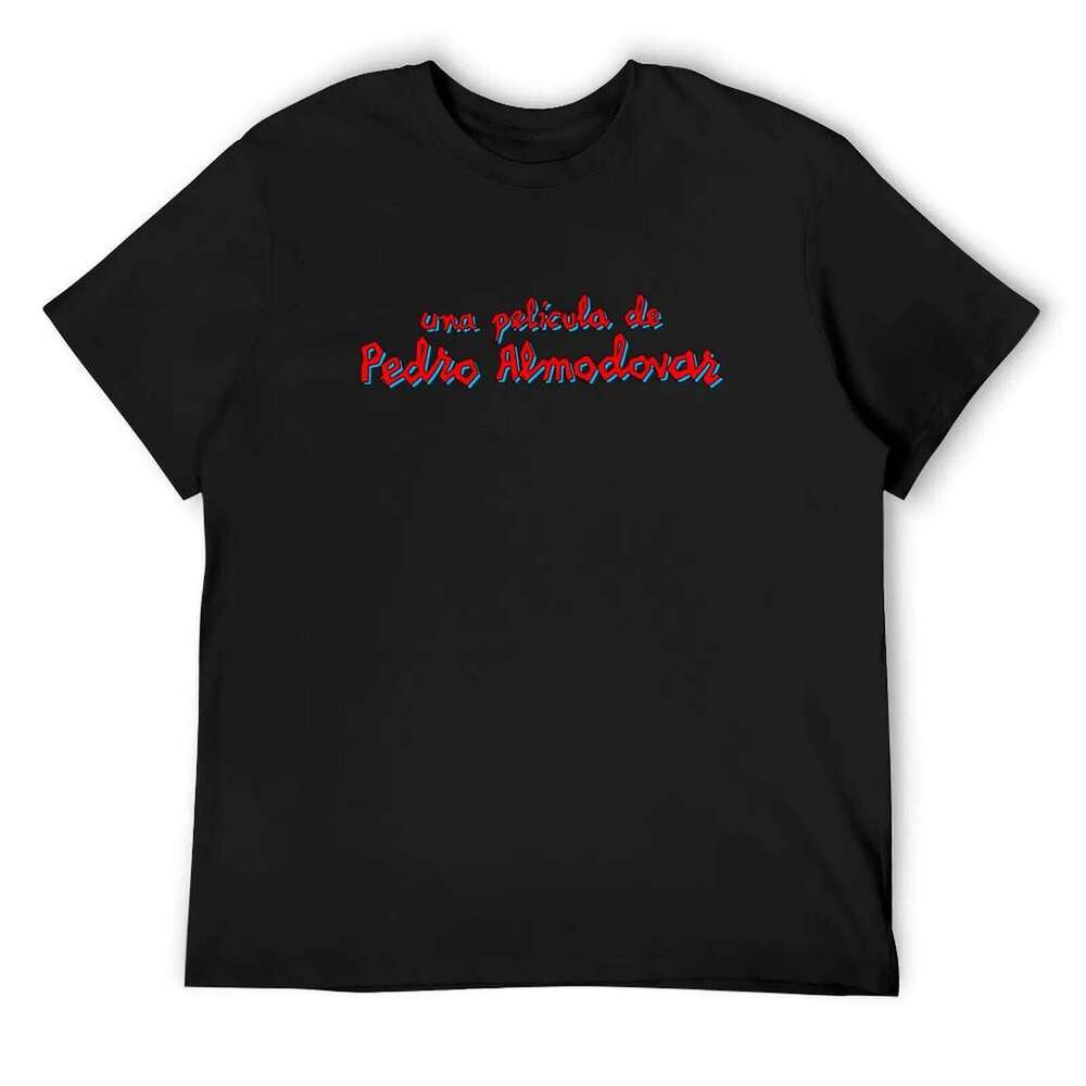 Una Pelicula De Pedro Almodovar T-Shirt aesthetic clothes Blouse oversized tops shirts men C260228