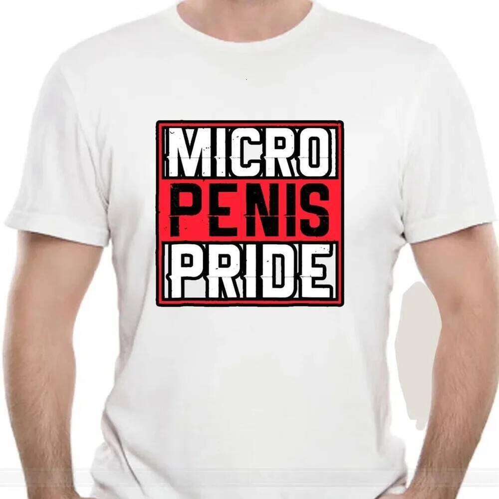 Micro Penis Pride Funny Gag Gift Mens Wo Tshirts Male Brand Teeshirt Men Summer Cotton T Shirt C260228 - view 3