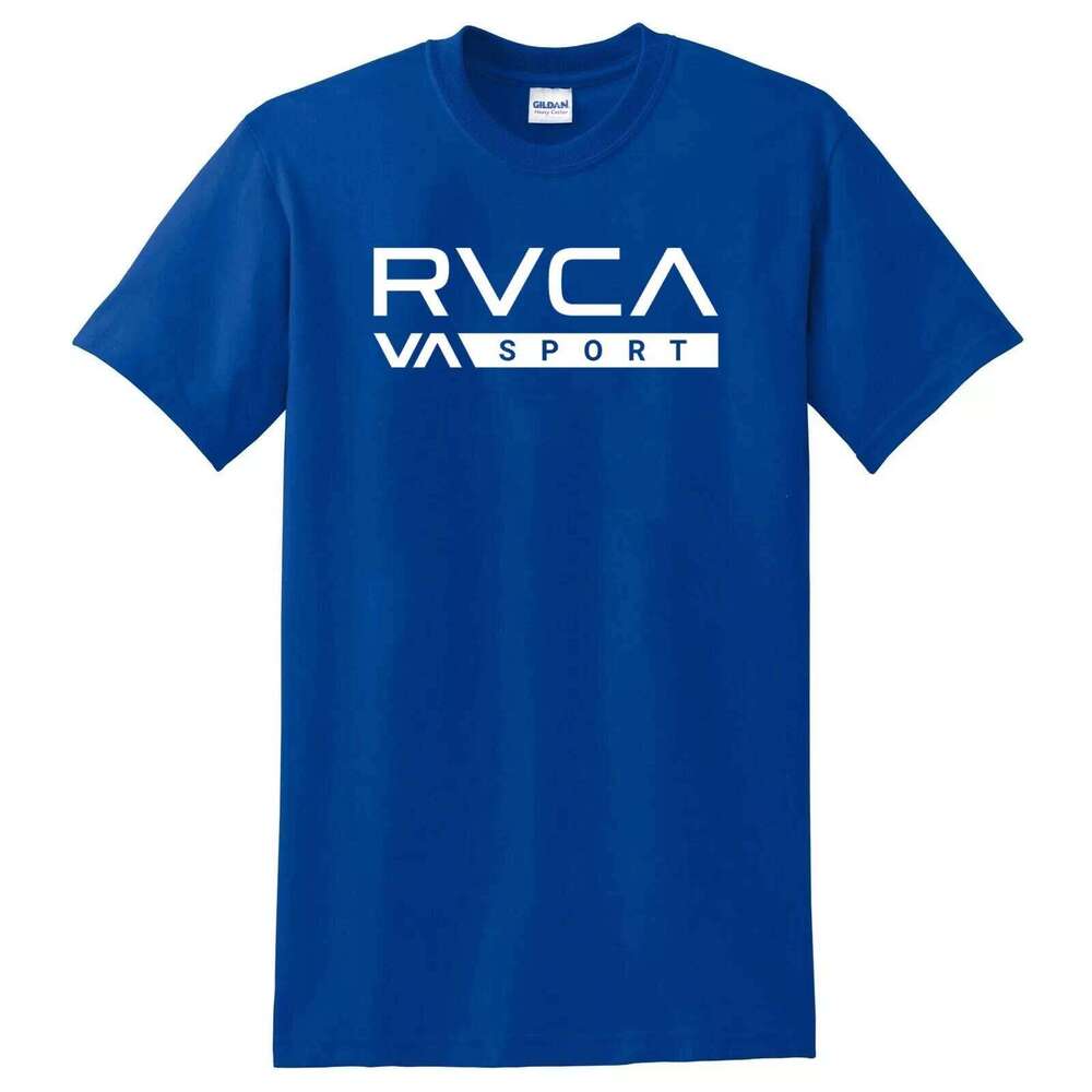American Shirt RVCA Logo T-shirt Summer New Retro Fashion Men's and Women's Tops C260228 - view 5