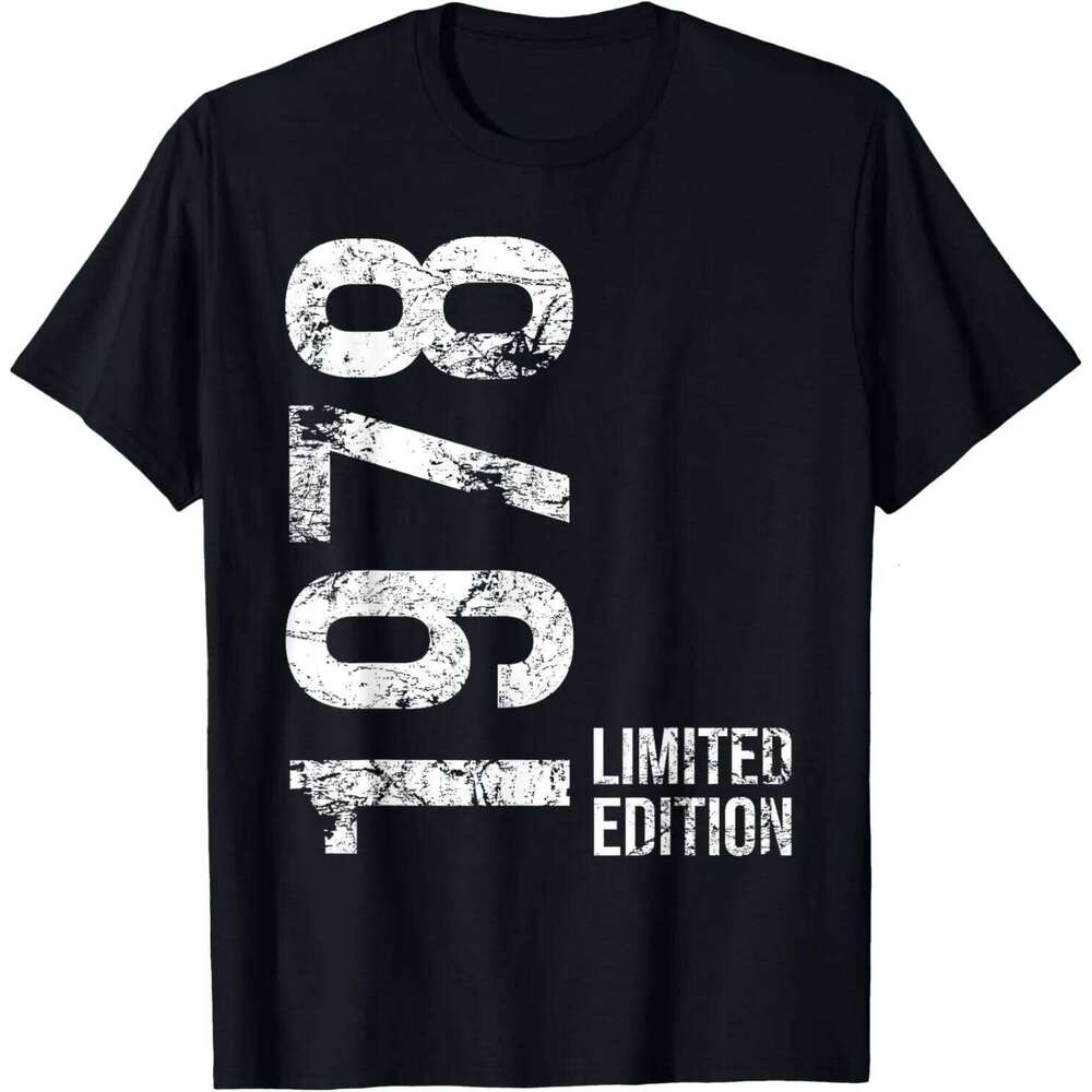 Limited Edition Birthday 1978 Men Women Vintage T-Shirt Casual Streetwear Short Sleeve Printed T-shirt C260228 - view 4