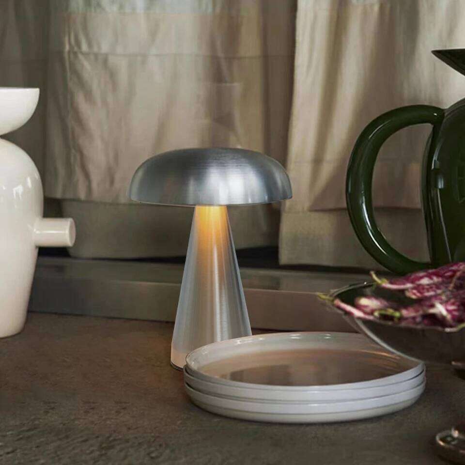 Simple LED Desk USB Charging Table Lamp Three Colors Touch Switch Bar Bedroom Lamps Home Decoration Reading Night Light Z260227