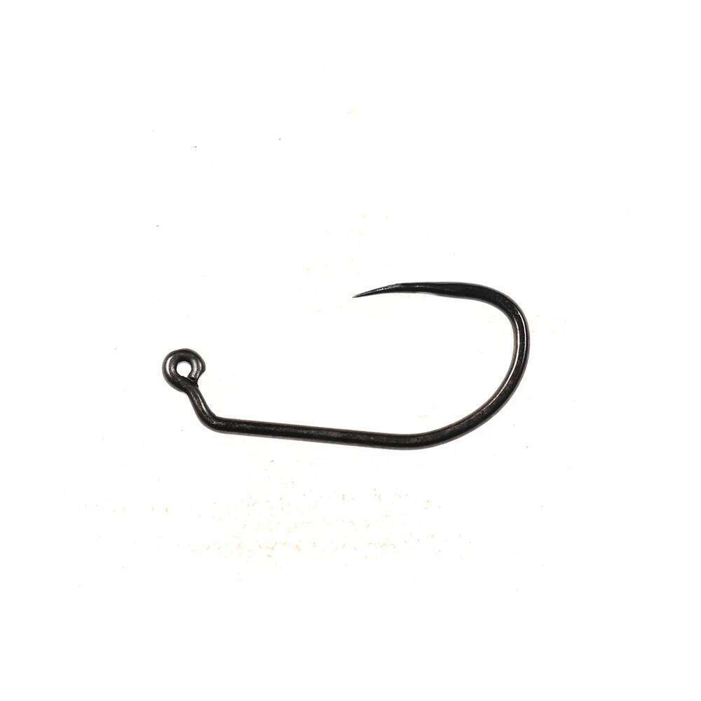 Bimoo 100PCS High Carbon Steel Barbless Jig Nymph Fly Tying Hook For Fast Sinking Wet Flies Nymphs Trout Baits Z260228